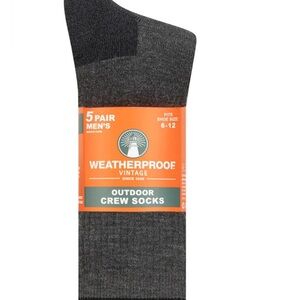 Weatherproof Men's Multi-Color Casual Socks